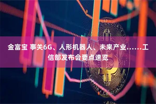 金富宝 事关6G、人形机器人、未来产业……工信部发布会要点速览